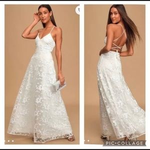 Lulus wedding dress XL